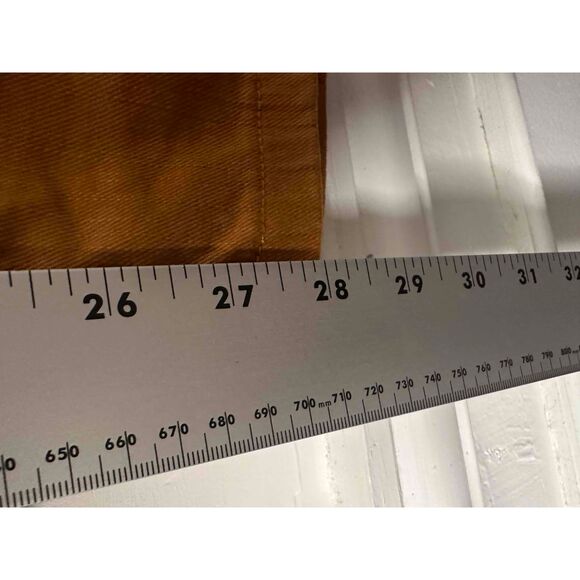 Seven 7 Gold Denim Pants Womans Size 14 Skinny Thick Threading Jeans Mid Rise - Picture 7 of 12